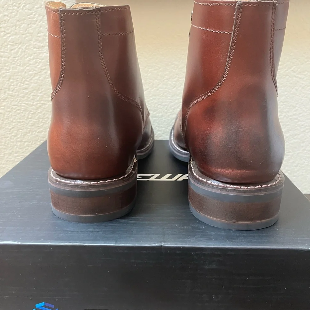 SUREWAY Men's 6” Leather Chukka Boots - Picture 7 of 14